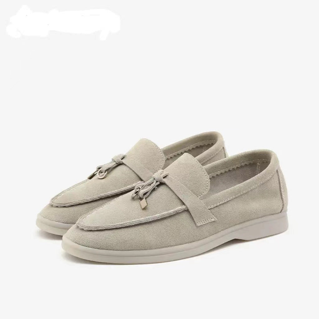 MADAM SUEDE LOAFERS