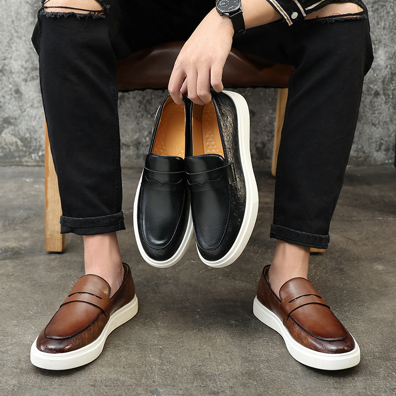 ΚΛΑΣΙΚΑ ΔΕΡΜΑΤΙΝΑ LOAFERS