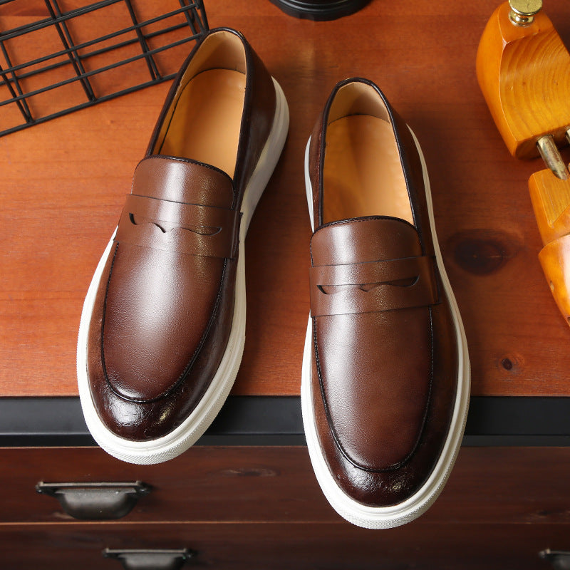 ΚΛΑΣΙΚΑ ΔΕΡΜΑΤΙΝΑ LOAFERS