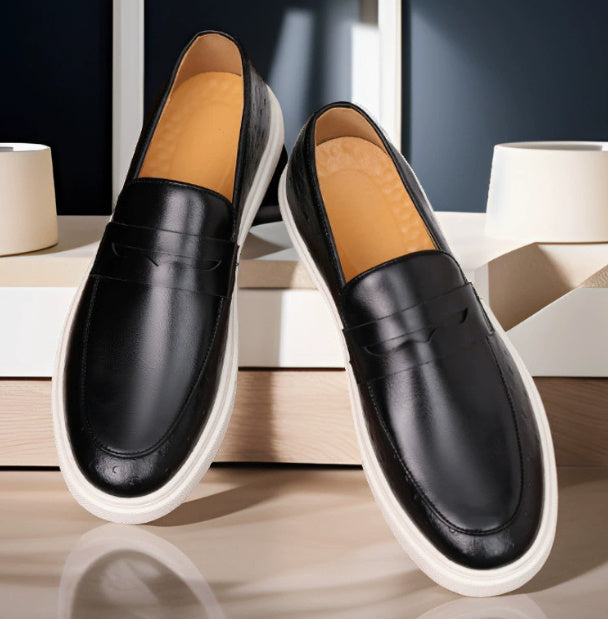ΚΛΑΣΙΚΑ ΔΕΡΜΑΤΙΝΑ LOAFERS