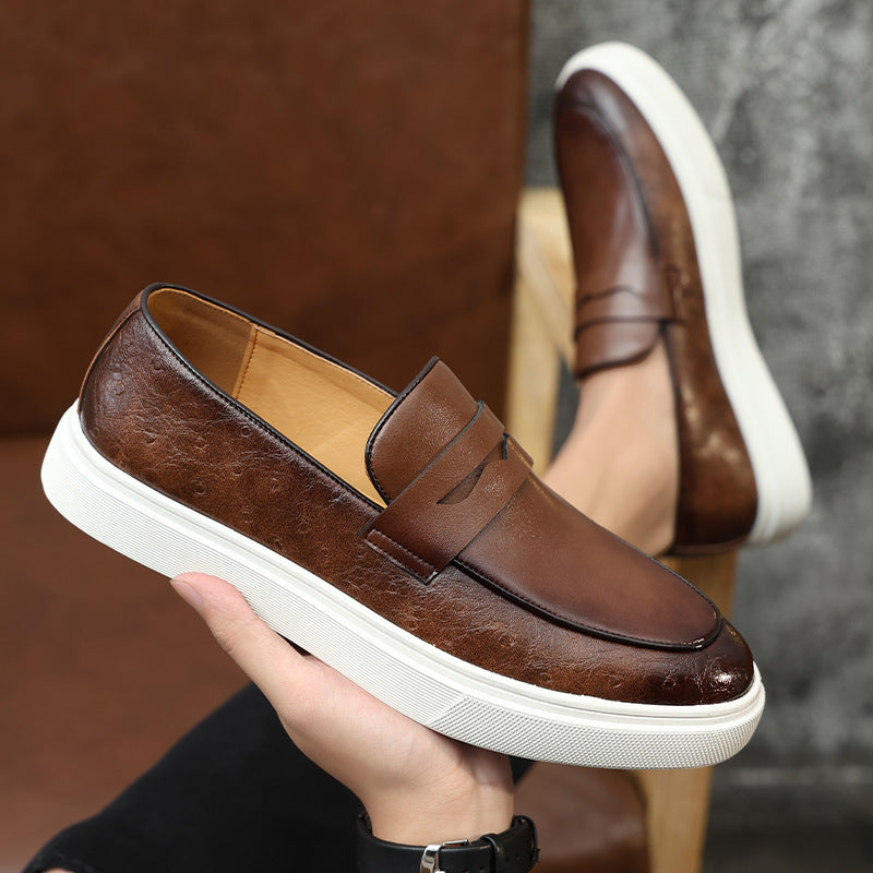 ΚΛΑΣΙΚΑ ΔΕΡΜΑΤΙΝΑ LOAFERS