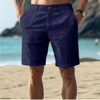 CASUAL LINEN SHORTS
