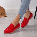 MADAM SUEDE LOAFERS