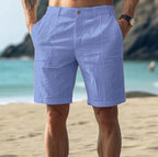 CASUAL LINEN SHORTS